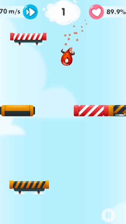 Fly or Die: funny droplets screenshot-0