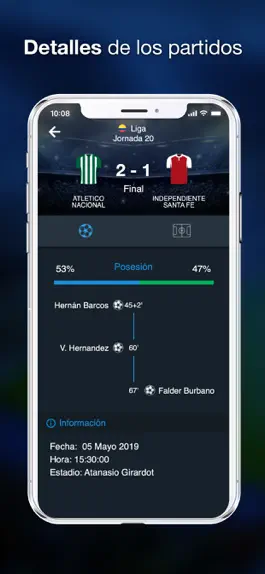 Game screenshot Futbol colombiano hack