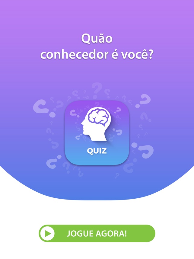 Modelo Quiz de Conhecimentos Gerais