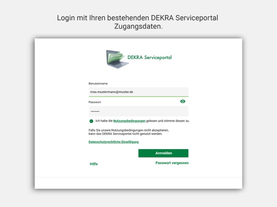 Screenshot #4 pour DEKRA Serviceportal