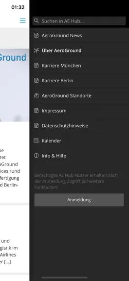 Game screenshot AE Hub - Die AeroGround App apk