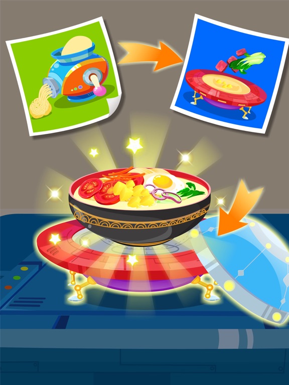 Screenshot #2 for Panda Robot Kitchen - UFO COOK