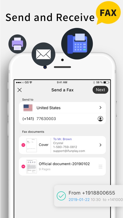 Scanner App + Scan Doc Fax PDF screenshot-5