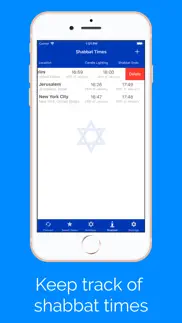 jewish calendar and dates iphone screenshot 2