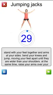 seven minutes exercise iphone images 2