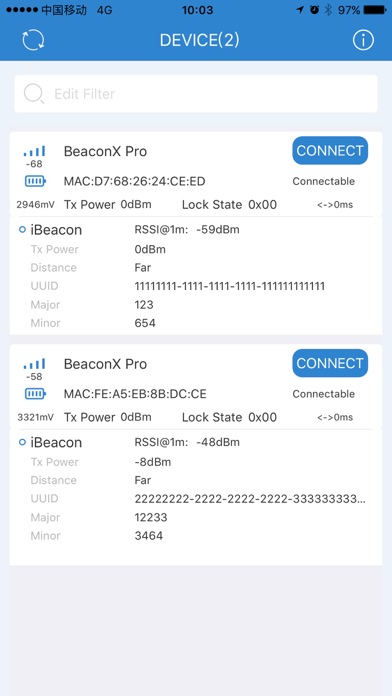 BeaconX Pro Screenshot