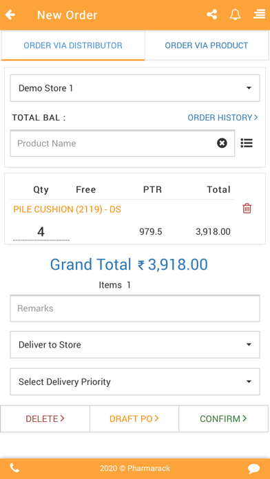 Pharmarack-Retailer Screenshot