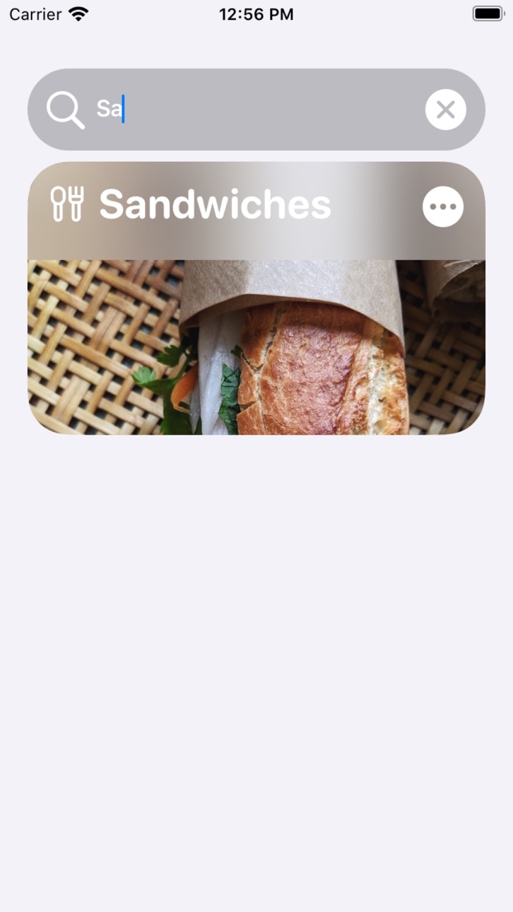 iPhone screenshot