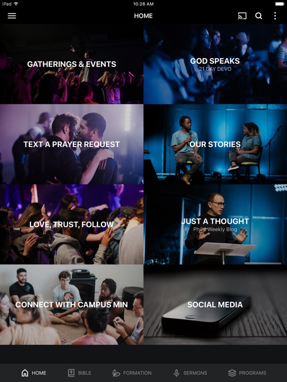 Northwestu Devo iPad screenshot 1 - Lifestyle app