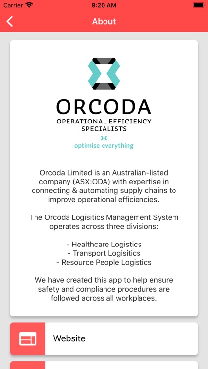 Safety Checklist by Orcoda