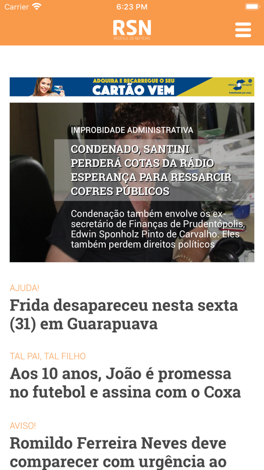 #2. RSN (iOS) 由: K13 Agencia Web