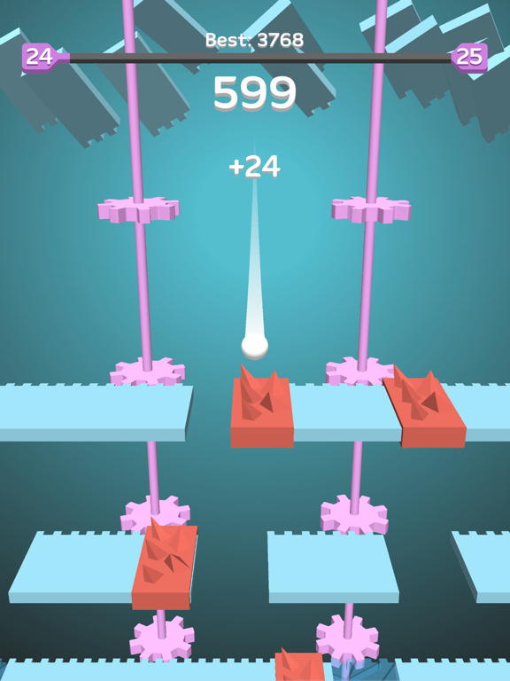 Screenshot #6 pour Flatty Fall