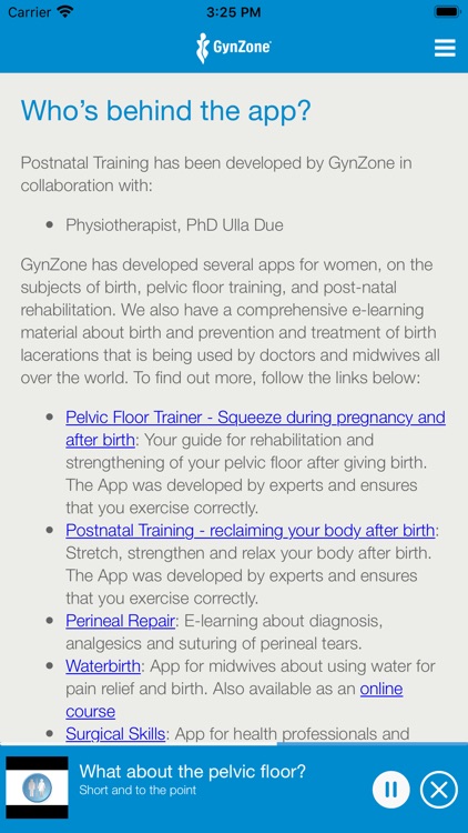 Postnatal Trainer screenshot-3