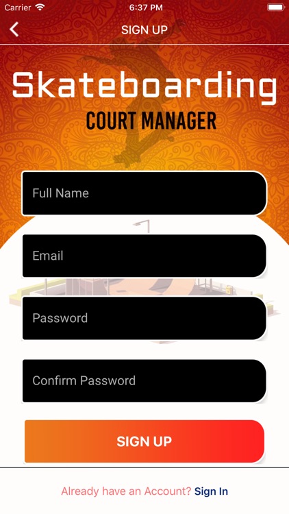 Skateboarding Court Manager