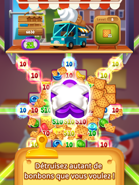 Screenshot #5 pour Food POP : Food Burst2