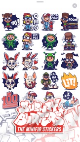 Subway Minifig Stickers screenshot