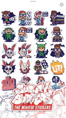 Subway Minifig Stickers screenshot 1