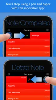 How to cancel & delete fast notes - memo and lists 4