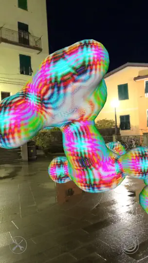Screenshot von [AR] Blob auf dem iPhone 9
