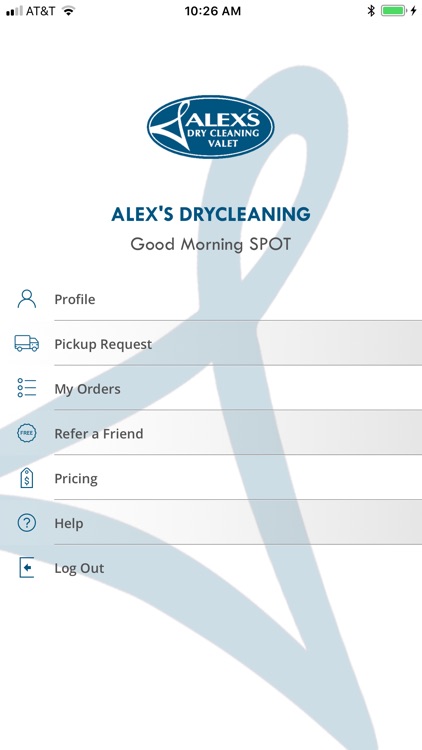 Alex's Dry Cleaning Valet