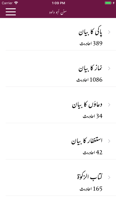 Sunan Abu Dawood |English|Urdu screenshot 3