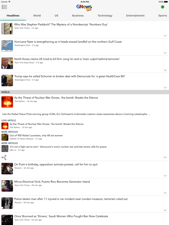 Screenshot #5 pour GNews RSS