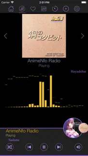 anime music radio stations iphone screenshot 2