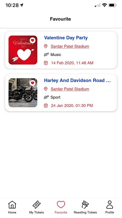 EZTickets Screenshot