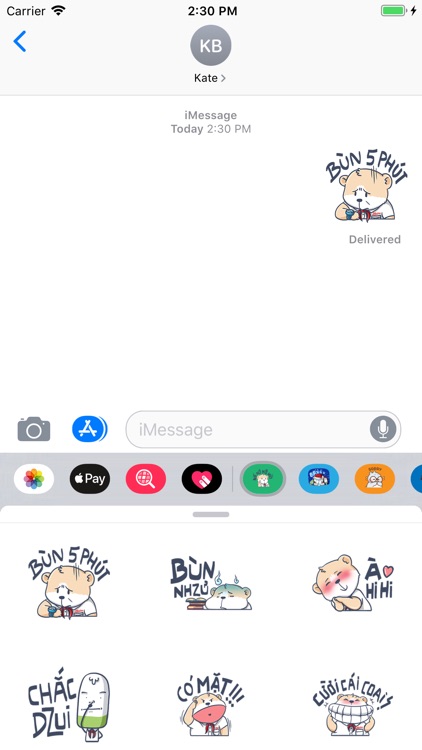 Nhãn Dán Gấu Buồn