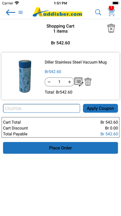 Addisber iPhone screenshot 5 - Shopping app