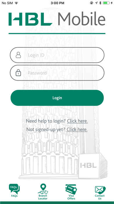 HBL Mobile (UAE) Screenshot