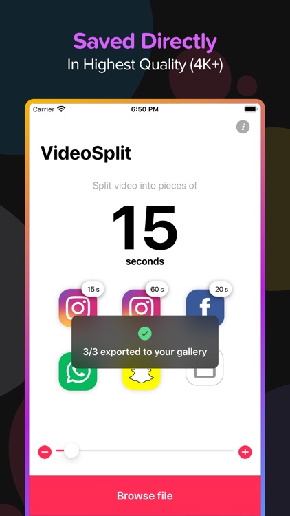 Cut Video Editor for Instagram screenshot-3
