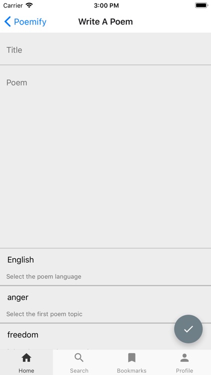 Poemify - Social Poetry