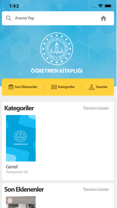 Öğretmen Kitaplığı app screenshot 2