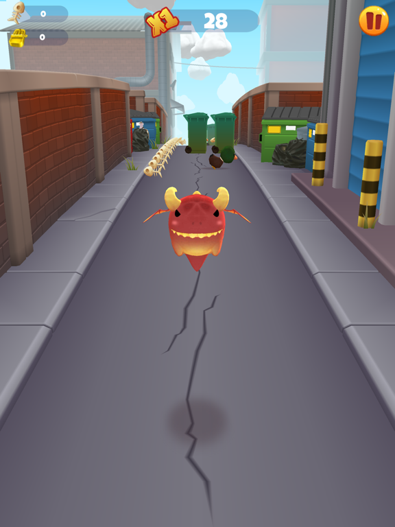 Tiny Dragon Run iPad screenshot