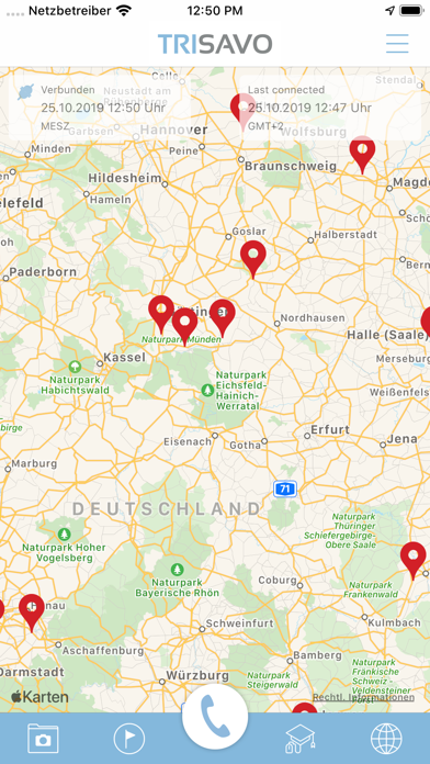 Screenshot #2 pour TRISAVO Notfall App