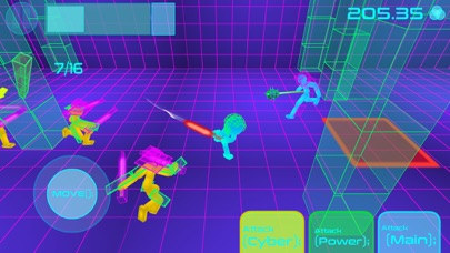 Stickman Neon: Sword Fighting Screenshot