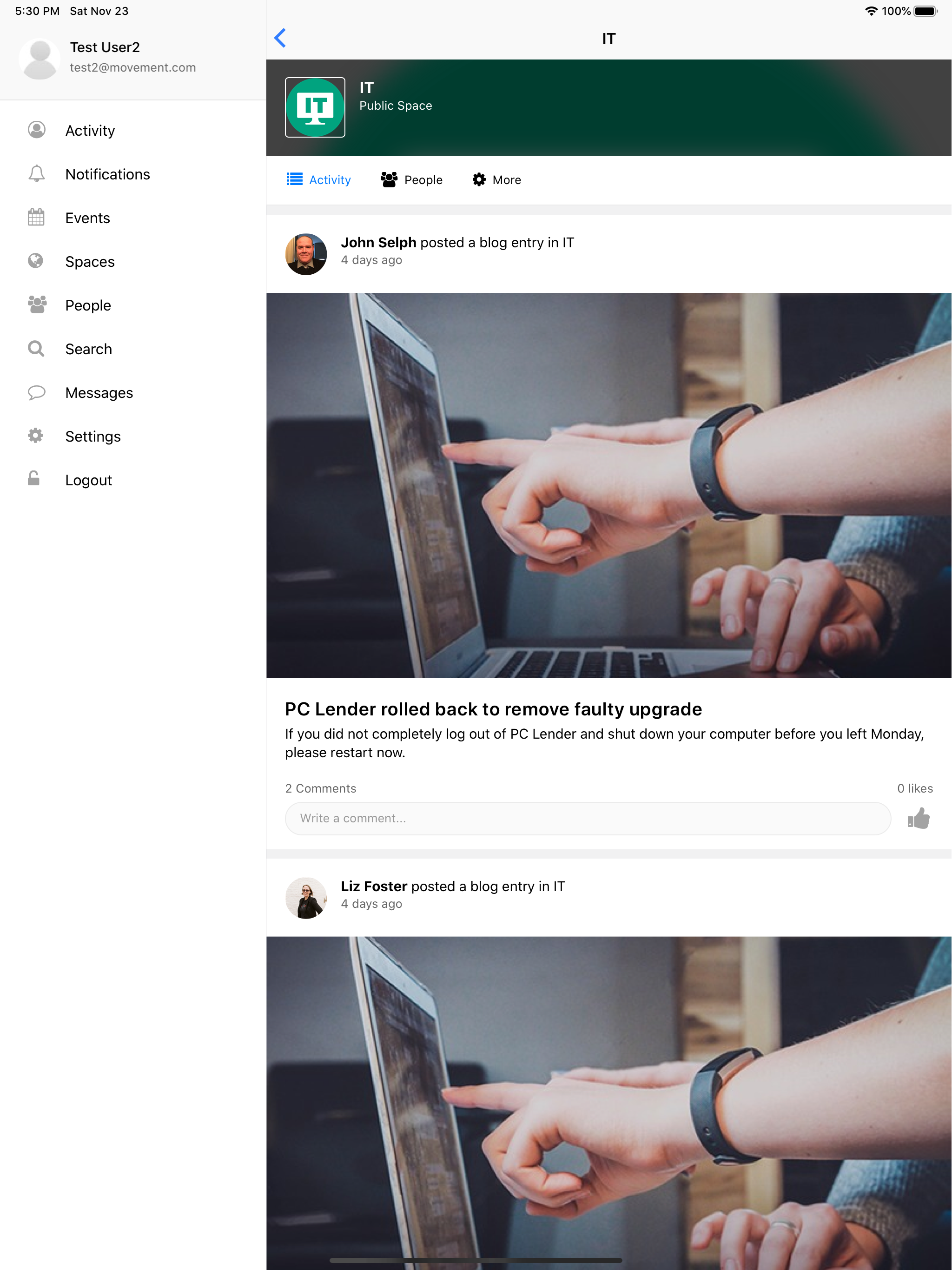 Movement Hub