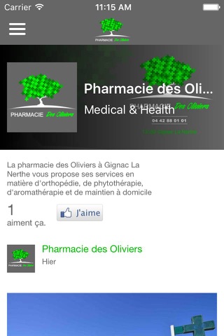 Pharmacie Des Oliviers screenshot 3