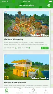 house addons for minecraft pe iphone screenshot 2