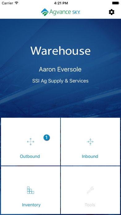 Agvance Warehouse Screenshot