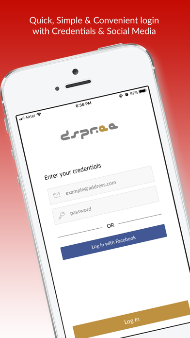 dSpree app screenshot