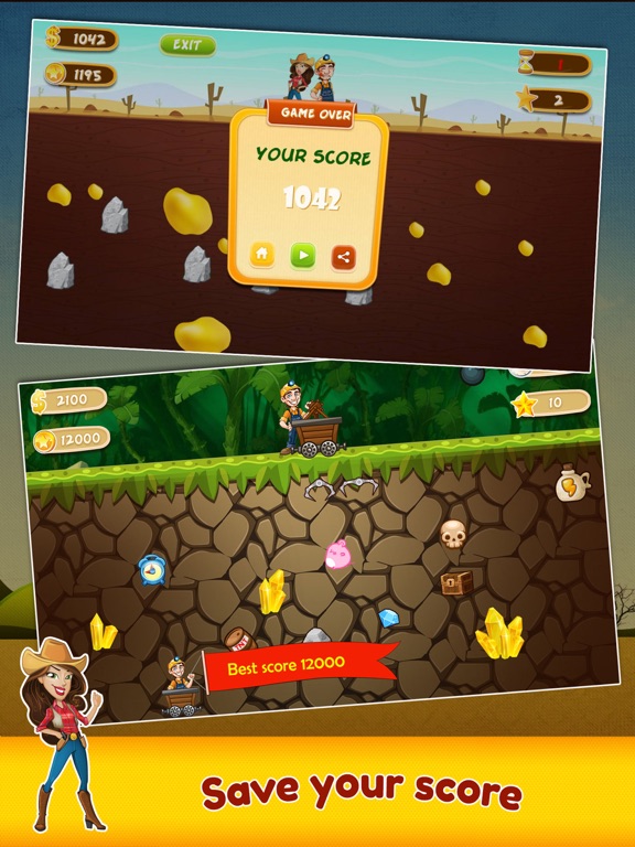Screenshot #6 pour Gold Miner: Classic Game