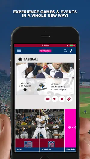 Somerset Patriots Baseball screenshot 1