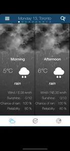 Weather for Canada screenshot #2 for iPhone