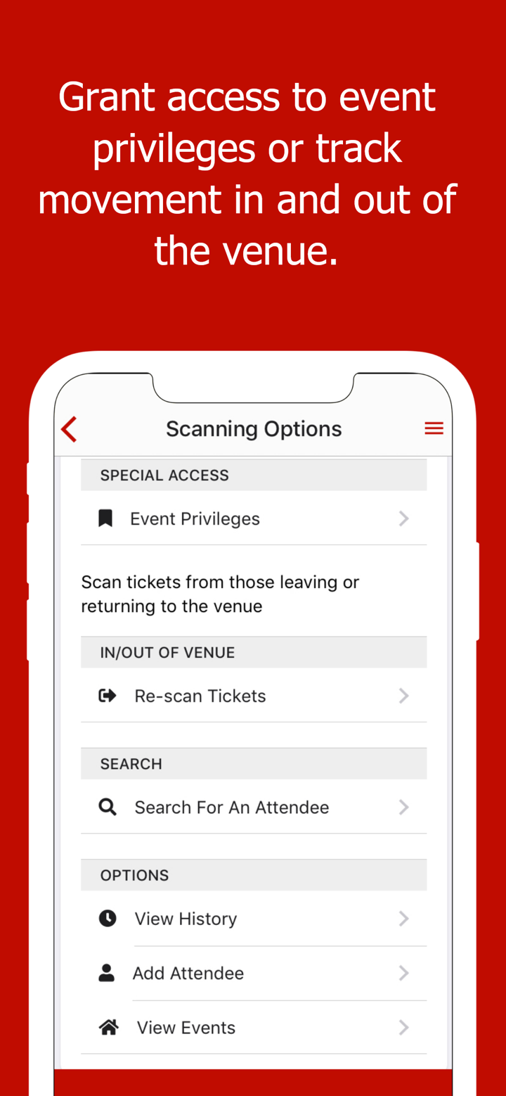 Event Ticket Scanner screenshot 2