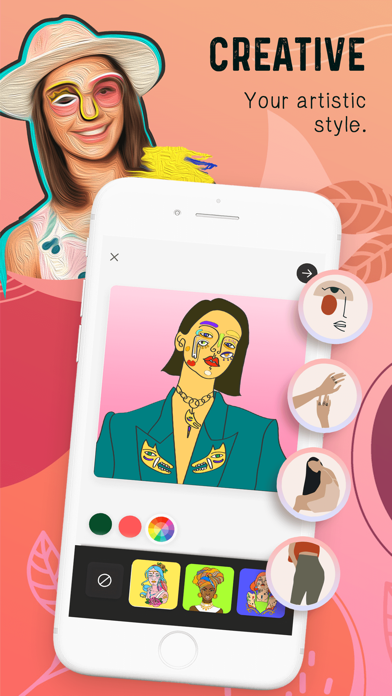 Screenshot #1 pour AvatarArt Color & Draw Profile