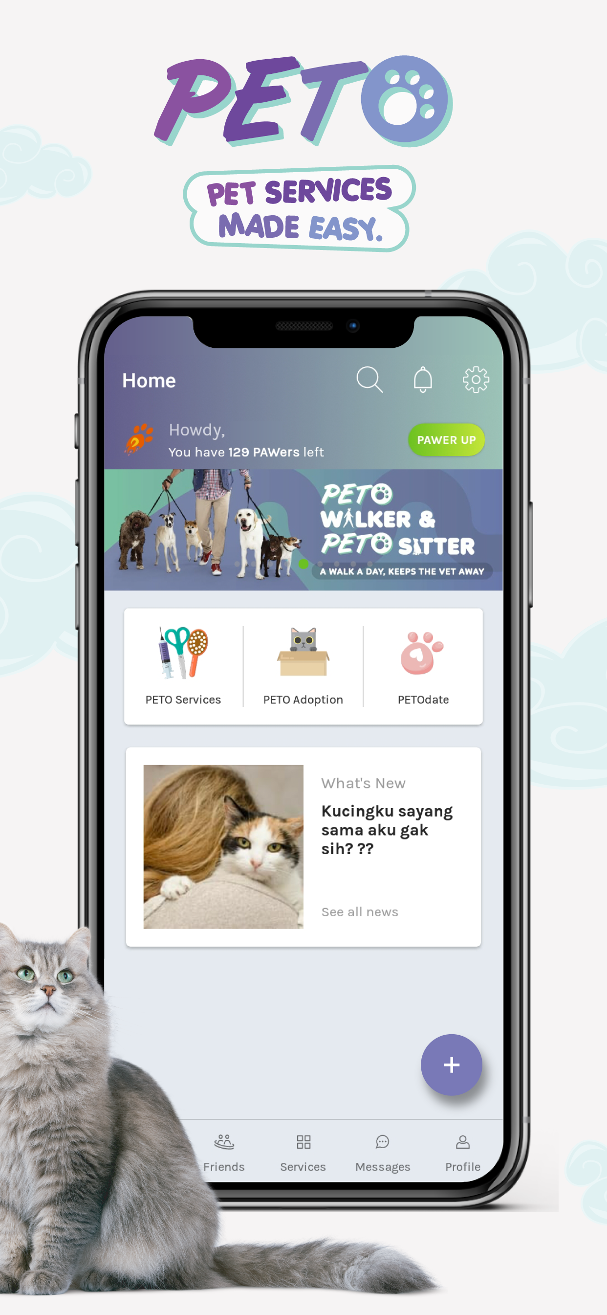 PETO - Pet Services + Adoption