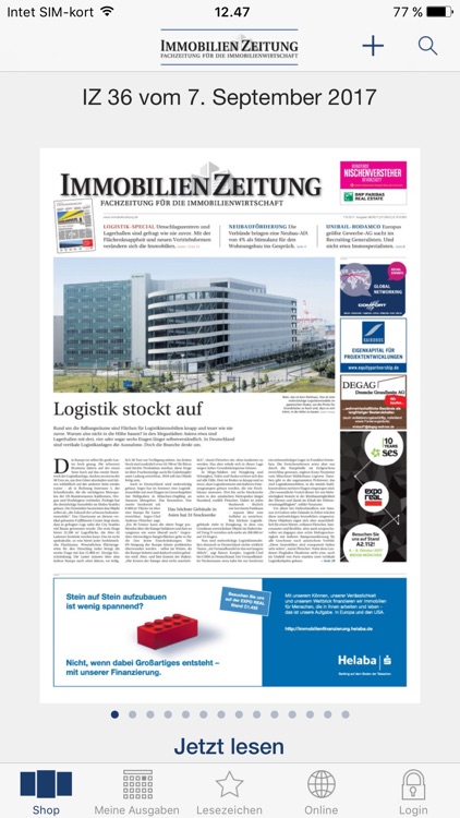 IZ – Immobilien Zeitung