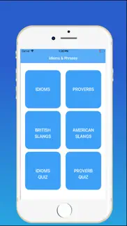english idioms & phrases iphone screenshot 1